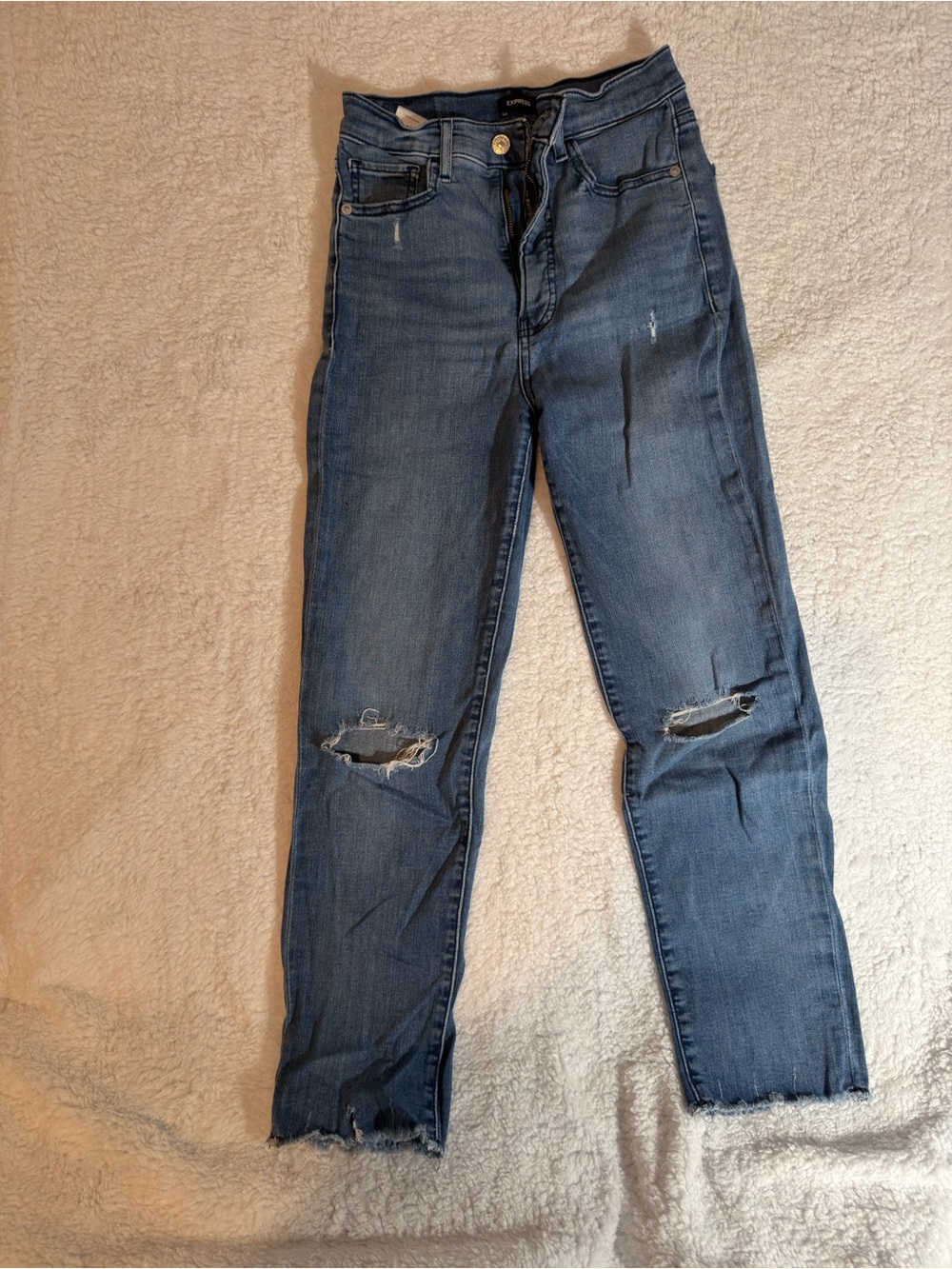 Women’s High Rise Express Blue Jeans
